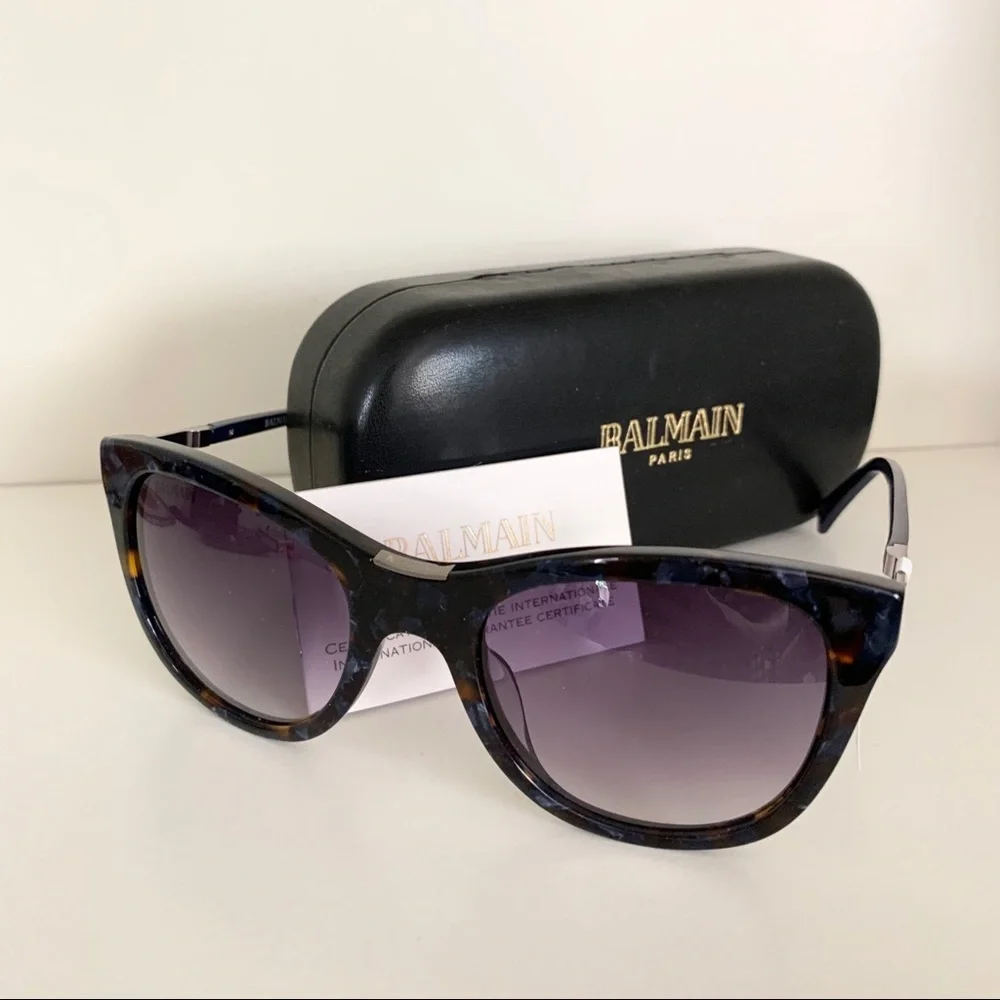 Balmain speckle sunglasses